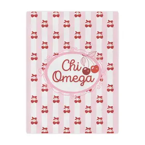 Chi Omega Cherry Blanket