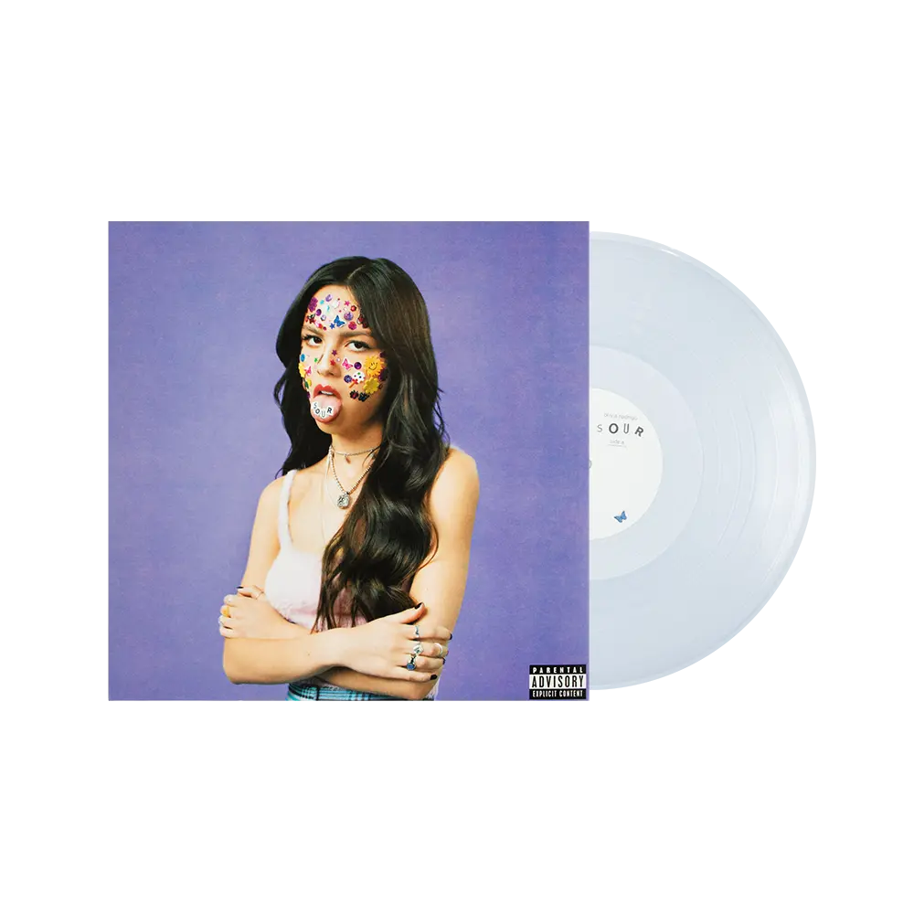 SOUR Clear Crystal Vellum Vinyl