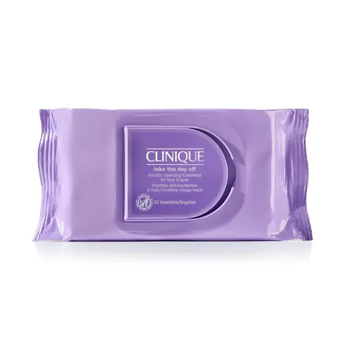 [Clinique] Take The Day Off Micellar Makeup Remover Towelettes for Face & Eyes | Cleansing | Gentle | Portable