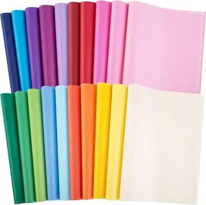 Shindel 330 Sheets Multicolor Tissue Paper 14x10 Inch Rainbow Wrapping Paper for DIY Crafts Birthday, Wedding & Decor