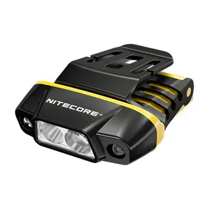 Nitecore NU11 Motion Sensor Clip-On Cap Light w/ aux. Red Beam (150 Lumens | USB-C Rechargeable)