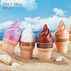 Four-scent Ice Cream Cone Perfume, Sweet Gourmet Fragrance, Portable Perfume Spray, All-day Fresh Scent, Perfect Gift for Girls and Women.