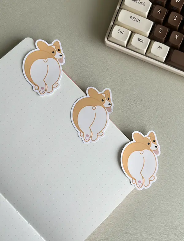Cute Corgi Sticker