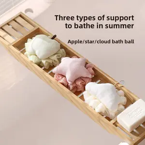 FaSoLa bath towel is a magical tool with fine sand bath balls that won't harm the skin and won't shrink