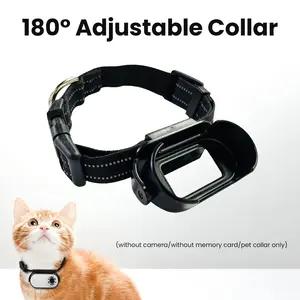 A100 Pet Collar Mount for Action Cameras-Capture Pet’s POV