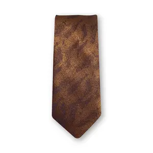 Brown Pattern Tie