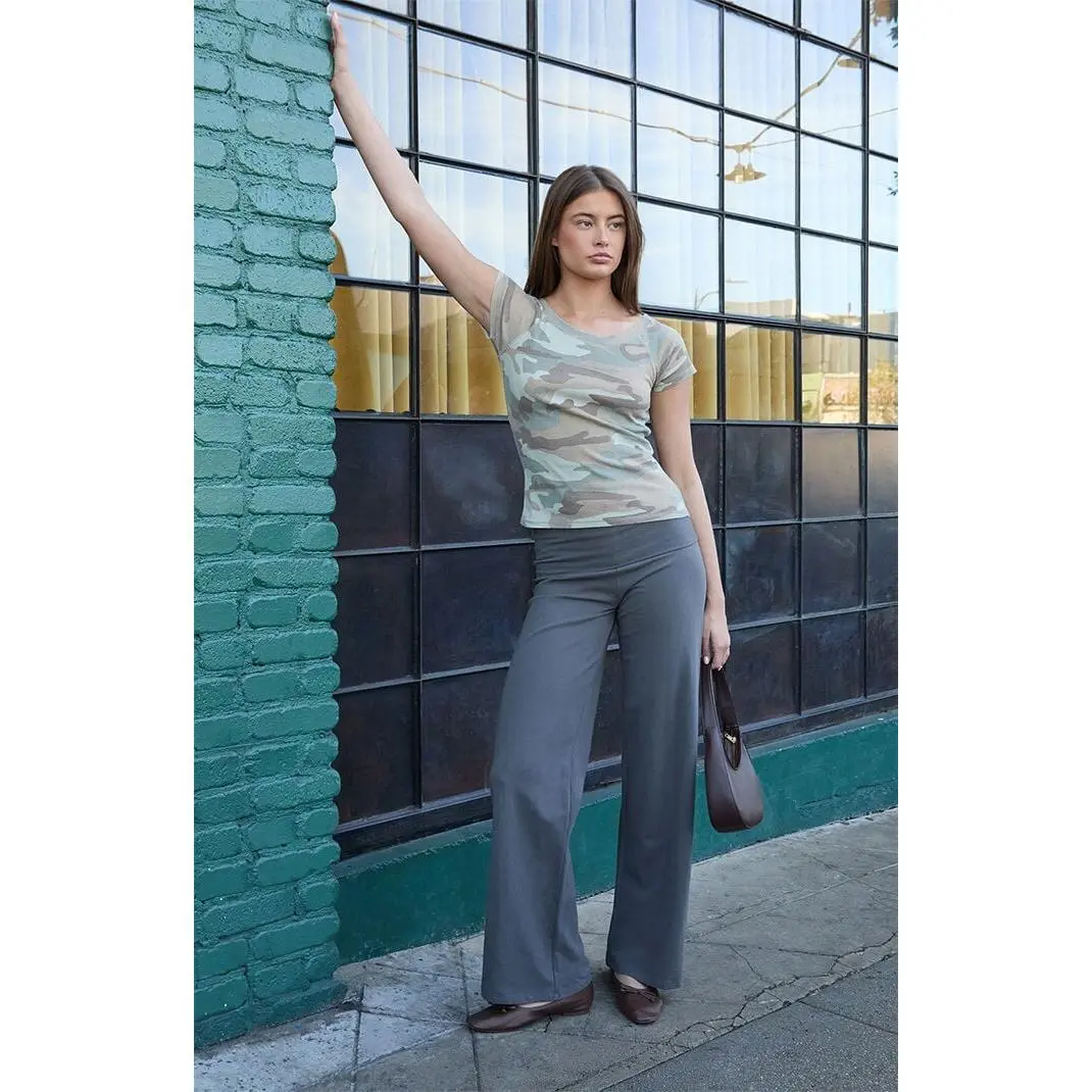 John Galt Women's Taupe Priscilla Flare Pants John Galt Women's Taupe Priscilla Flare Pants