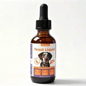 Dog Digestive & Skin Support Drops | OurCares Prebiotic & Curcumin Blend for Gut Health, 60ml
