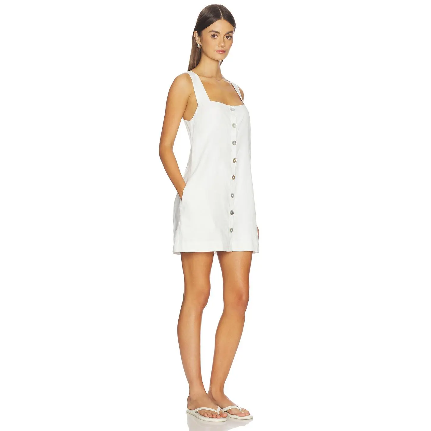 Show Me Your Mumu Everly Mini Dress in White - TikTok Shop