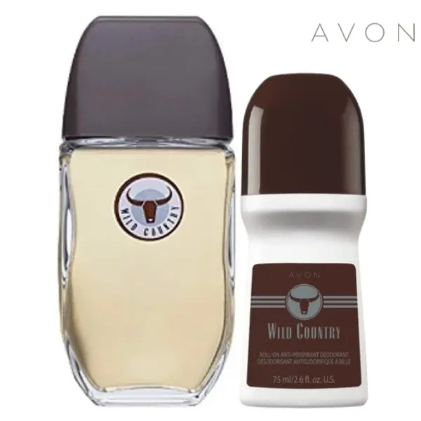 Wild Country Cologne 3 fl. oz.  and Roll-On Antiperspirant Deodorant SET