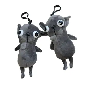 Adorable Chihuahua Puppy Fidget Plush Toy Keychain - Soft Sensory Anxiety Relief Companion, Women's Cute Backpack Charm