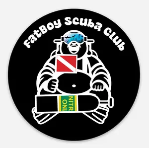 FatBoy Buddha Sticker