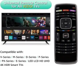 VIZIO XRT112 TV Remote Control for VIZIO D650I-B2 with iHeart Radio Amazon Netflix Compatible Models E231I-B1 E241I-A1 E280I-A1 Home Theater Surround