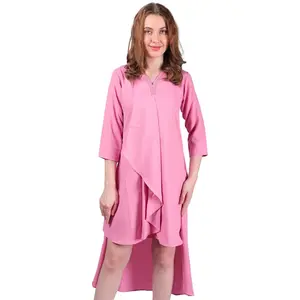 Elegant Georgette Summer Dress for Women | Breathable Flowy Wedding Guest Dress | Lightweight Casual Midi Dress | Flattering A-Line Silhouette | Versatile Formal to Daily Wear Outfit