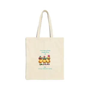 Cotton Canvas Tote Bag