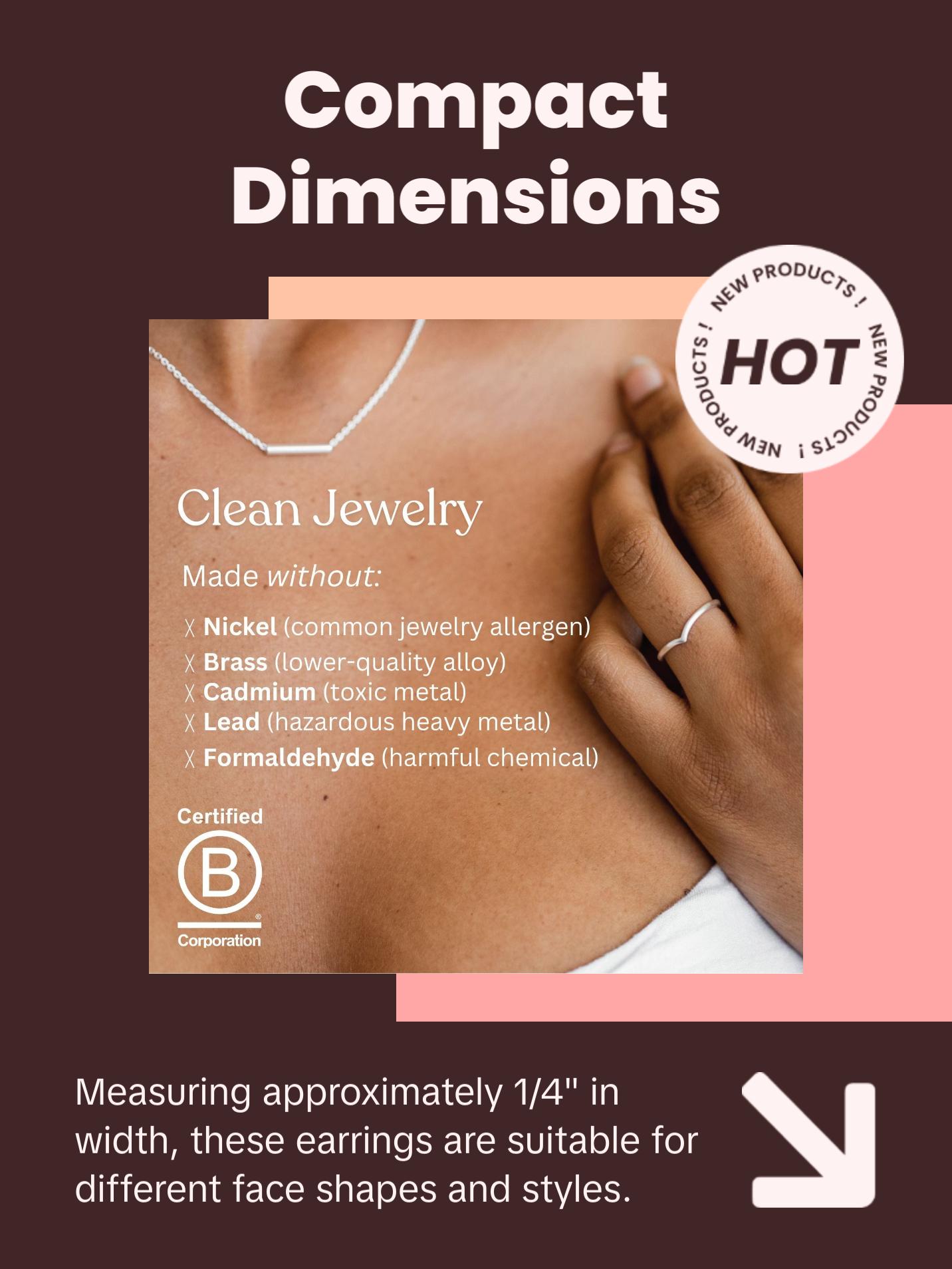 Lotus Flower Stud Earrings