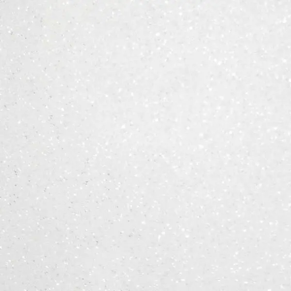 20" Siser Glitter Heat Transfer Vinyl - White, PU Material, Embroidery-Compatible, Kids DIY Scrapbooking & Stamping Supply, Glitter Can Be Layered