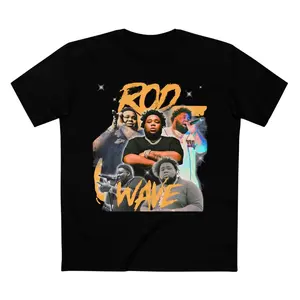 Rod Wave Official Merch T Shirt Soulful Music Fan Concert Tour Tee Hip Hop R&B Artist Inspired Streetwear Casual Cotton Top for Men Women