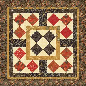 Shanghai Tiles Quilt Pattern