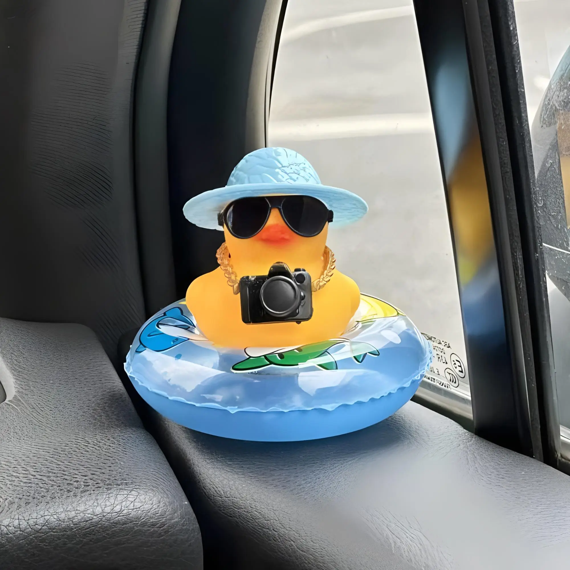 Adorable Duck Design Car Dashboard Ornament, Cute Cartoon Animal Car Decoration, Cute Car Interior Decoration Accessories for Women & Men