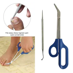 Long  Grip Toe Nail Toenail  Trimmer for Disabled Cutter  Manicure Trim