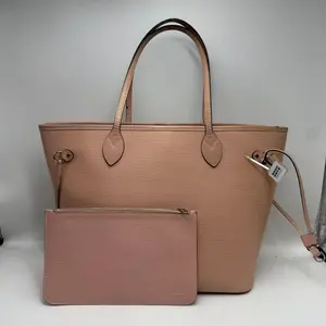 Pre-owned Louis Vuitton h9 Neverfull MM Epi Tote Bag (Ballet Pink) 62430