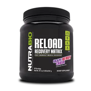 NutraBio RELOAD Recovery Matrix - Post-Workout Muscle Recovery Supplement with 21g Amino Acids & 8g BCAAs for Muscle Growth & Repair