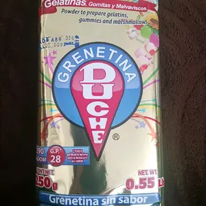 powder gelatin/ grenetina Duche 250g Mixed powder gelatin/ grenetina Duche 250g Mixed