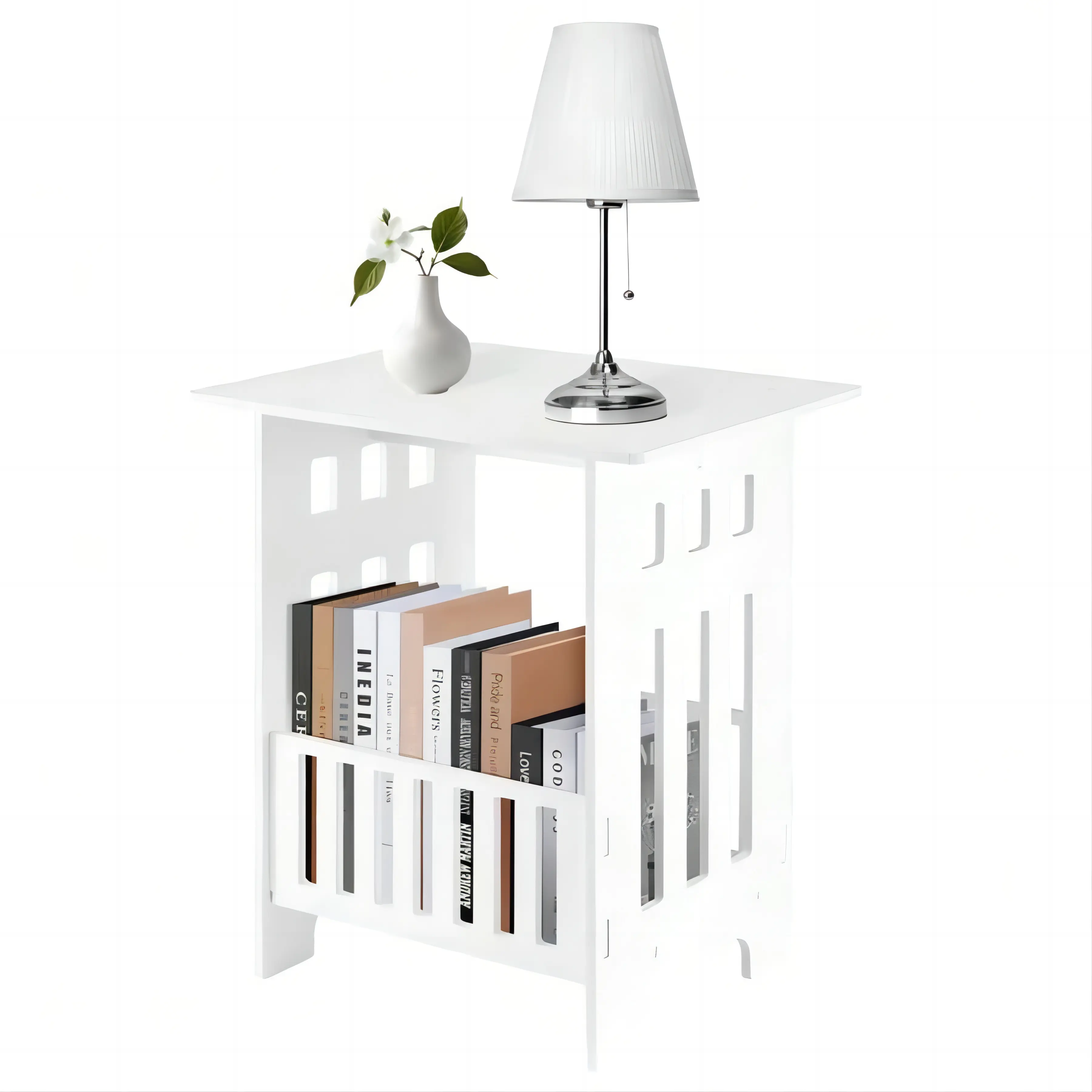 OYAJIA Stylish Bedside Table, Modern Side Table with Drawers, Storage Organizer Cabinet for Bedroom Living Room Use summerwins summerwins,