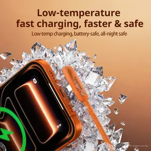 Kaxoe Durable Braided Fast Charging Cable For iPhone 16 15 14 Plus Pro