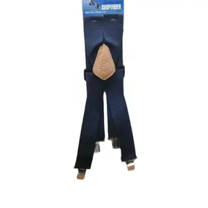 Navy Blue 2" Poly Suspenders