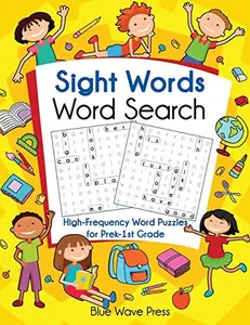 Sight Words Word Search: High-Frequency Word Puzzles for Prek-1st Grade