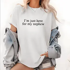 Funny Graphic Tee Cute Auntie Graphic Tee Women Soft Cotton Short Sleeve Streetwear Casual Wear New Arrival Fast Shipping