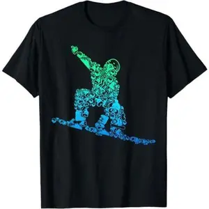 Snowboard Snowboarder Snowboarding Men T-Shirt