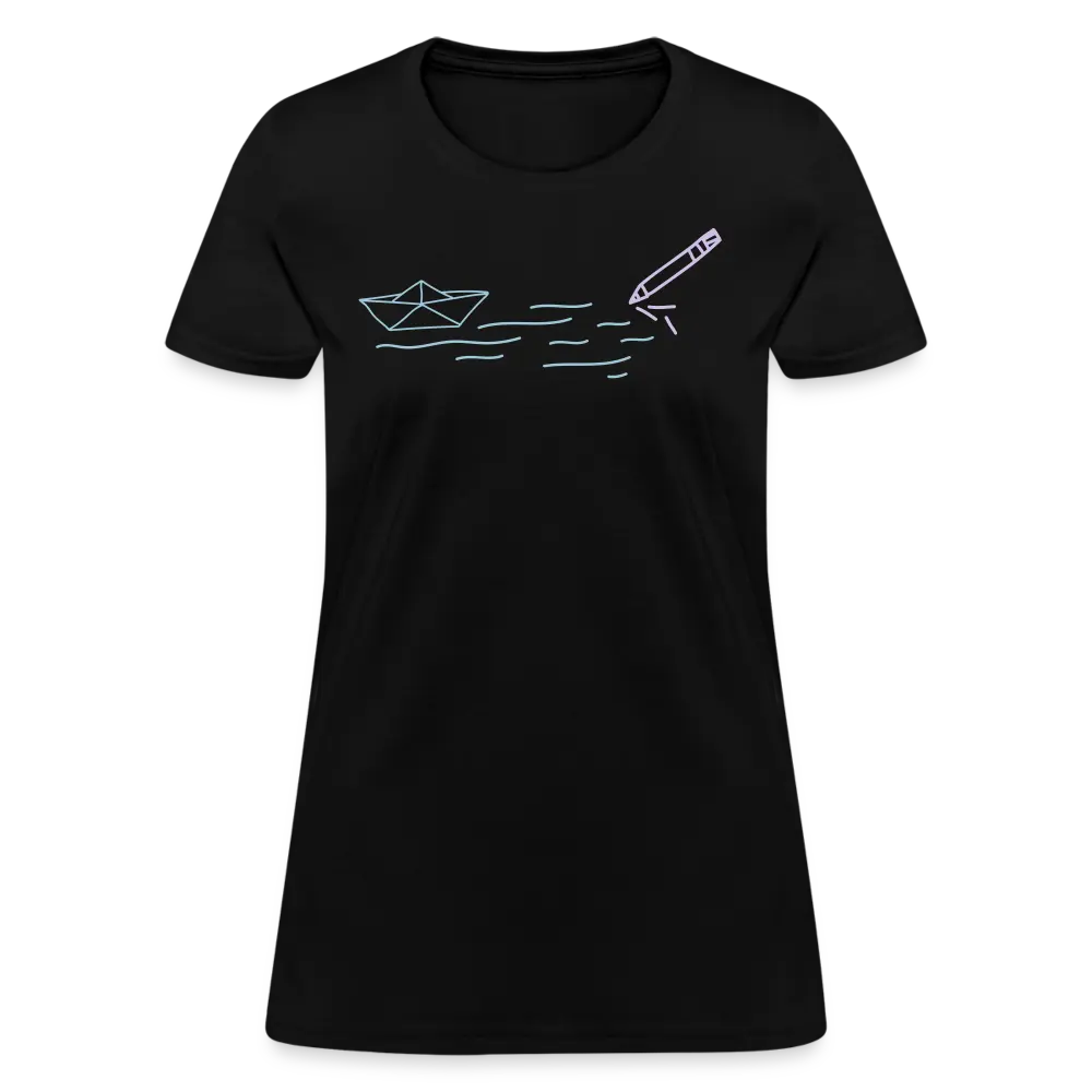 Women’s Sailing Paper T-Shirt