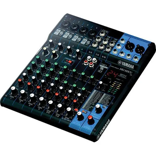 Yamaha MG10XU 10-Input Mixer w/Built-In FX & 2-In/2-Out USB Interface