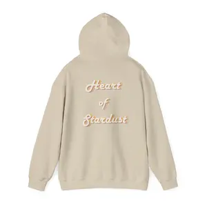 Stardust Spiritual Hoodie, Heart Energy Manifestation Sweatshirt, Retro Font Unisex Hooded Sweatshirt, Galaxy Vibes, Celestial Hoodie,
