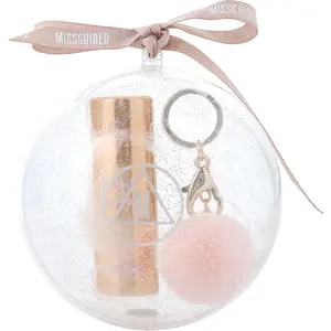 Missguided Babe Power Set-Eau De Parfum Spray 0.33 Oz & Pom Pom Keyring For Women