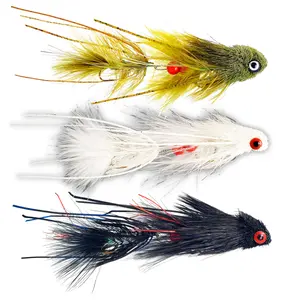 Sex Dungeon 6 Pack Assortment - Size #2 Articulated Streamer Fly Variety Pack