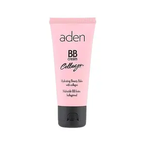 aden BB Cream With SPF 15-30ml – Collagen, Anti Acne & Anti Blemish - Moisturizes The Skin, Provides Light Coverage And Lasts All Day - Made In Europe (01 Ivory) Beige Color