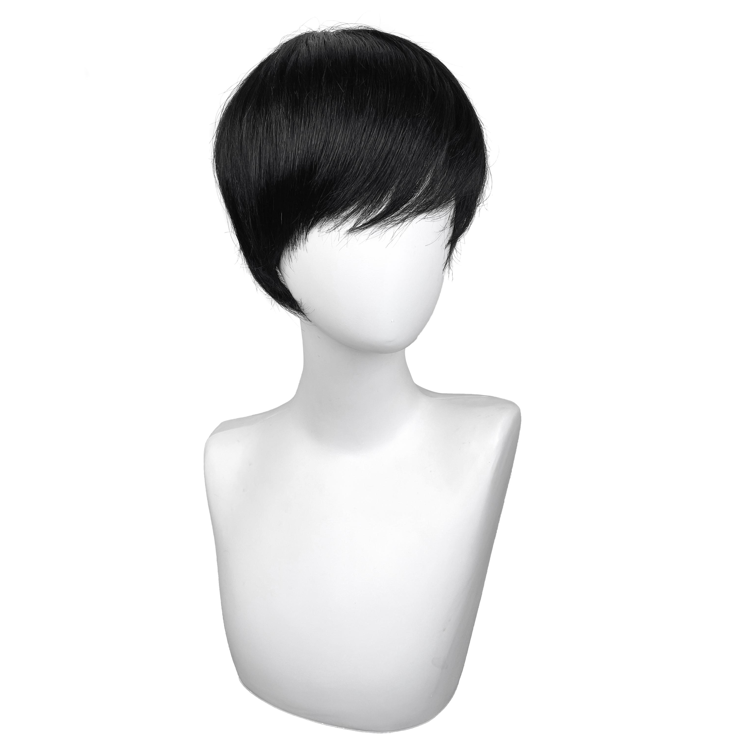 OPQHAIR  6 Inch Women' Short Wig Look Short Straight Hairstyle Suitable for Summer, Music Festivals, Parties & Casual Attire