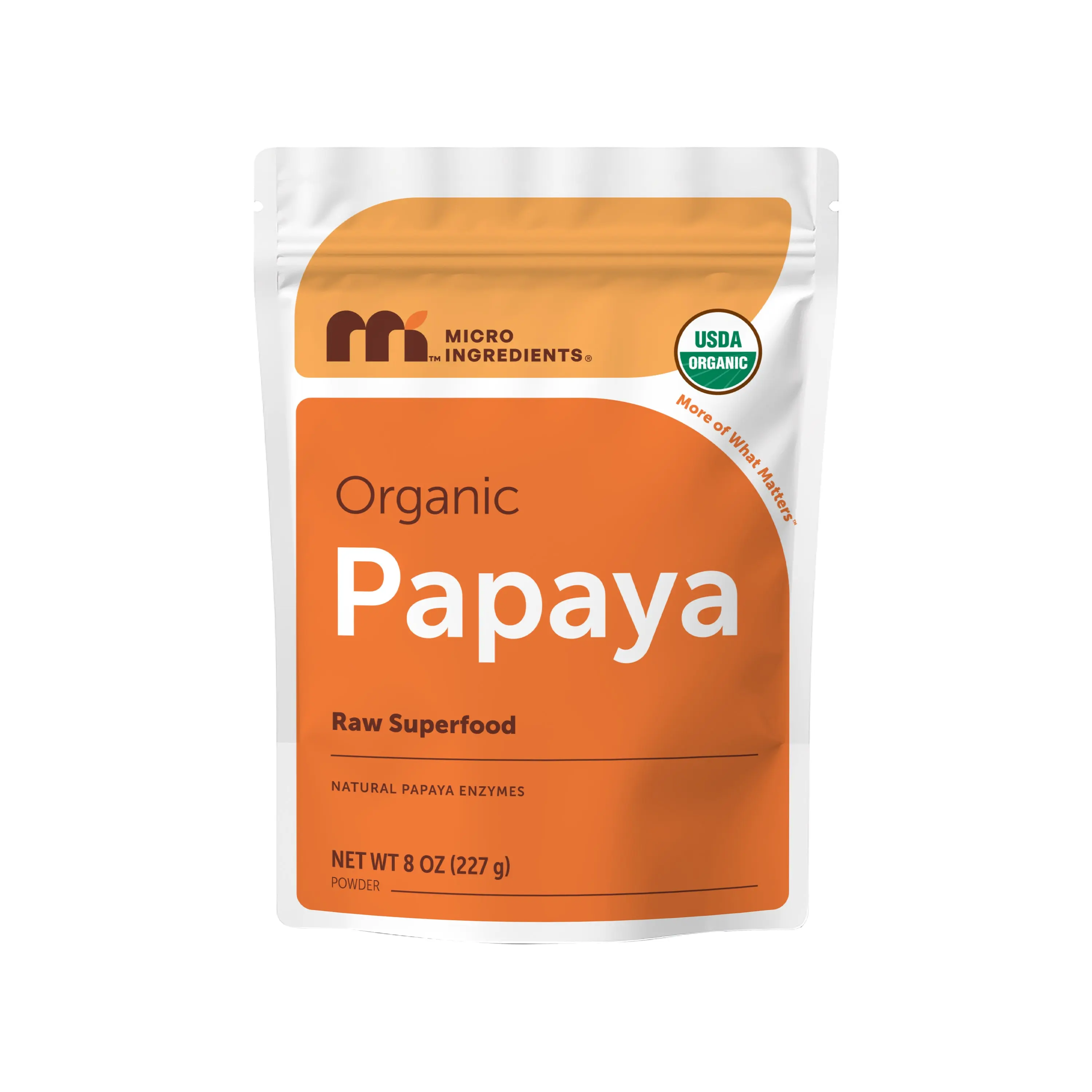 Micro Ingredients Organic Papaya Powder, 8 Ounce