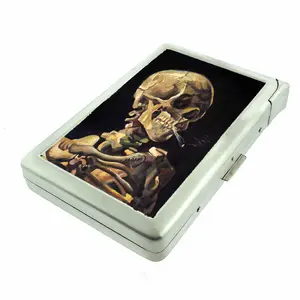 Artistic Skeleton Portrait Metal Case with Built in Lighter Artistic Skeleton Portrait Metal Case with Built in Lighter