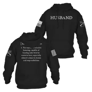 Husband Defined Hoodie - Black Husband Defined Hoodie - Black