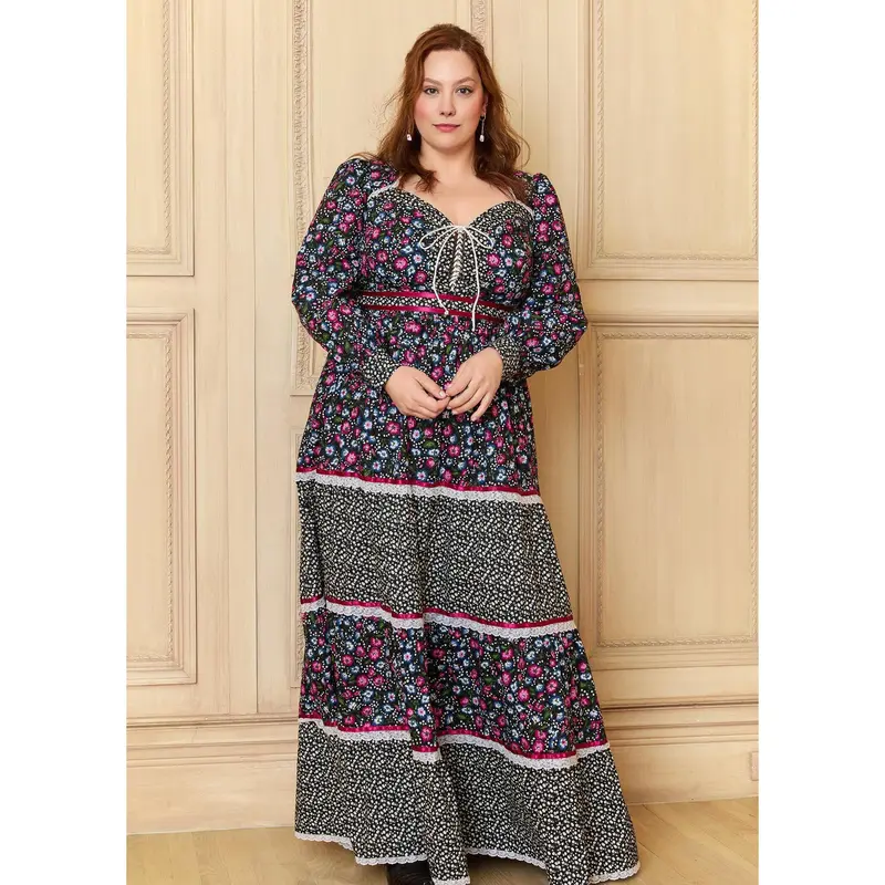 knee length dresses for ladies GUNNE SAX for ModCloth Josephina Bell Sleeve Dress