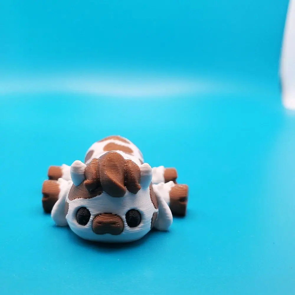 3d Printed Articulated Highland Cow