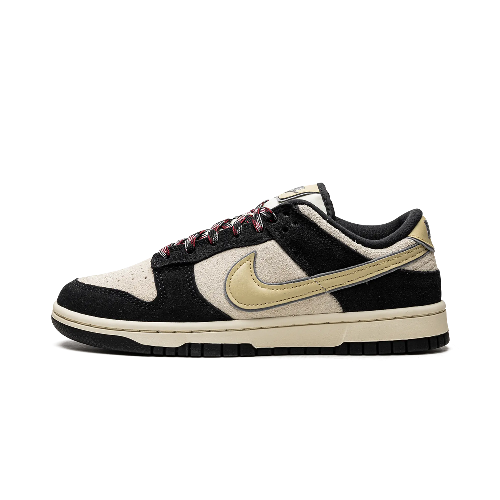 DUNK LO LX MNS WMNS "Black / Cream Suede" DV3054 001