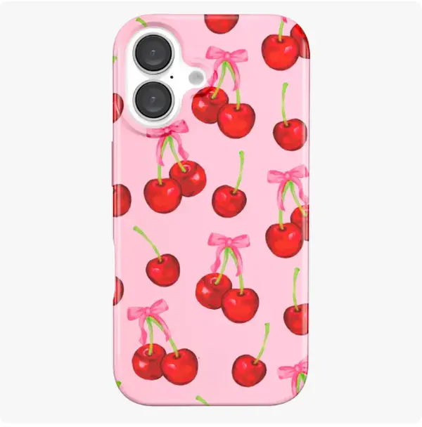 Sweet Cherry iPhone Case – Cute, Trendy & Drop-Tested Phone Cases for iPhone 17 with Stylish Girly Design and Shockproof Protection