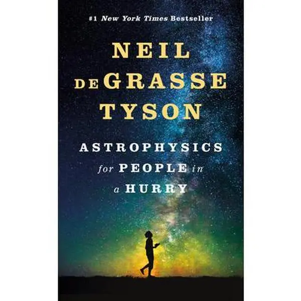 Used Hardcover Book - Astrophysics for People in a Hurry by Neil Degrasse Tyson (English) - Modern New York Times Bestseller for Busy Day Learning of Quantum Mechanics & Black Holes