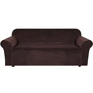 Velvet Stretch Thick Velour Sofa Slipcover